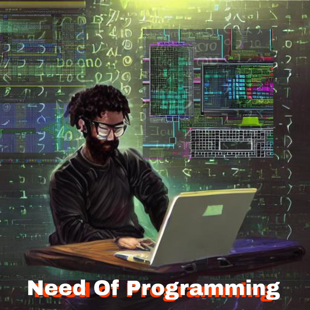 a person showing the need of programming languages